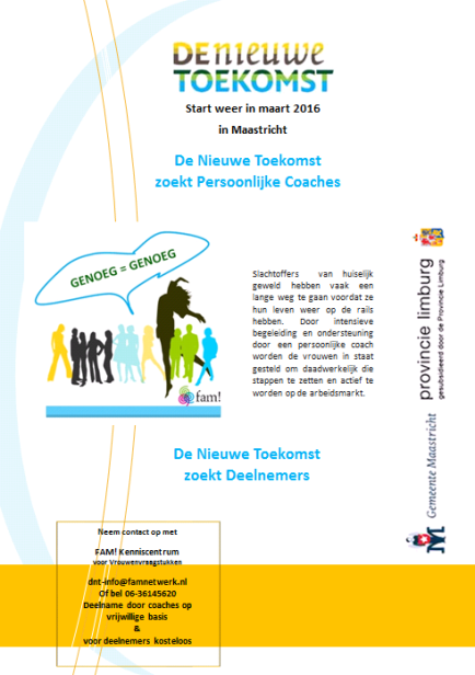 Maastricht zoekt deelnemers & coaches voor het project De Nieuwe Toekomst