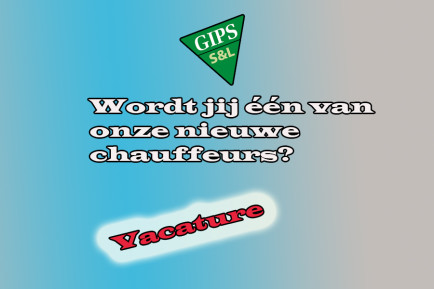 Vacature chauffeur Stichting GIPS.